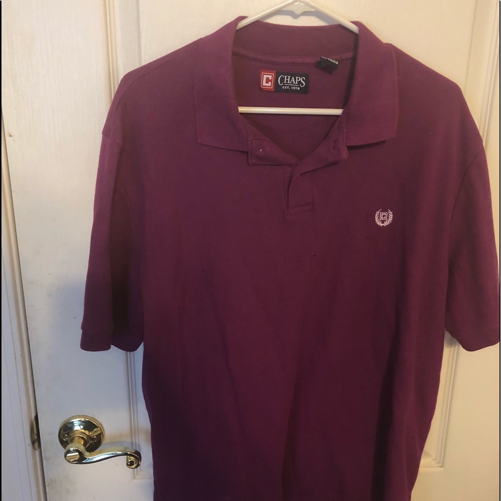 Chaps mens polo shirt size XL